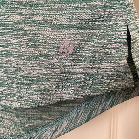 Bally Total Fitness Heather Green Active T Shirt - Picture 2 of 5